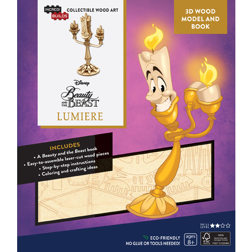 IncrediBuilds - Disney Beauty and the Beast - Lumiere