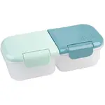 Melii - Luxe 2-Compartment Snack Containers Blue Mint (Set of 2)
