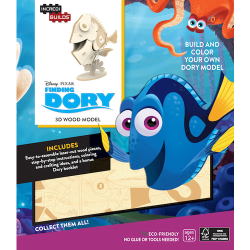 IncrediBuilds - Disney Pixar Finding Dory - Dory