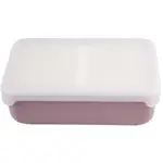 Melii - Luxe Silicone Bento with Dividers 700ml Pink Ivory