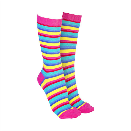 Sock Society - Stripes Rainbow