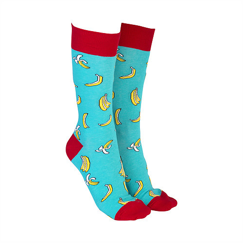 Sock Society - Cool Bananas Aqua