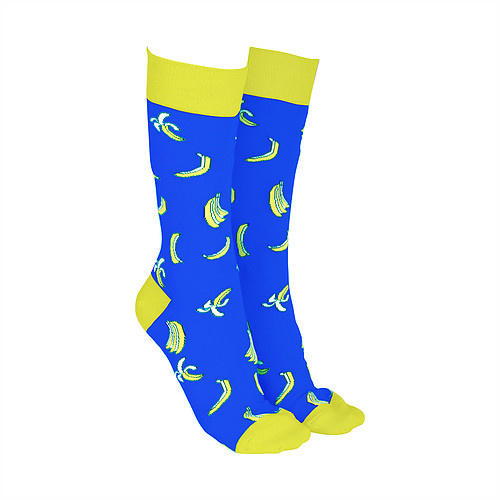 Sock Society - Cool Bananas Blue