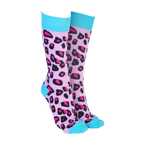 Sock Society - Leopard Pink