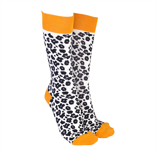 Sock Society - Leopard White
