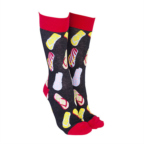 Sock Society - Thongs Charcoal