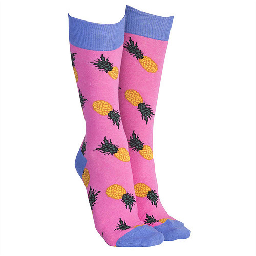 Sock Society - Pineapple Light Pink