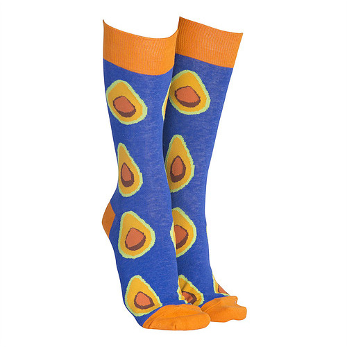 Sock Society - Avocado Blue