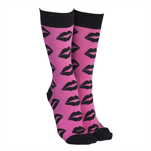 Sock Society - Hot Lips Pink