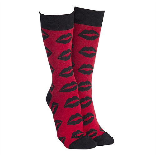 Sock Society - Hot Lips Red
