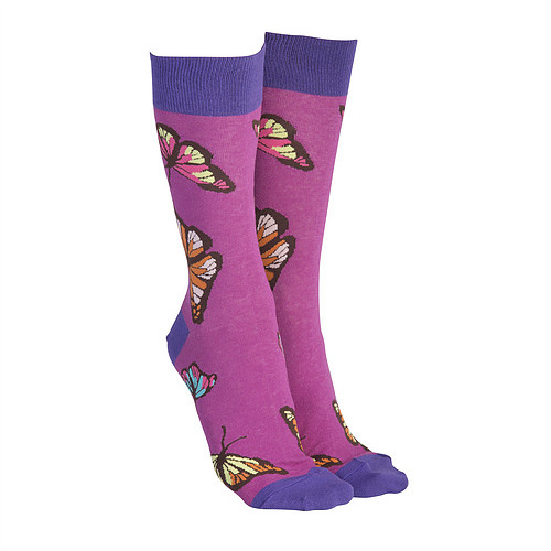 Sock Society - Butterfly Purple