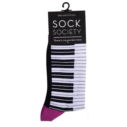 Sock Society - Piano Light Purple