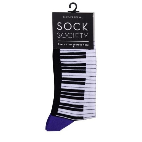Sock Society - Piano Purple