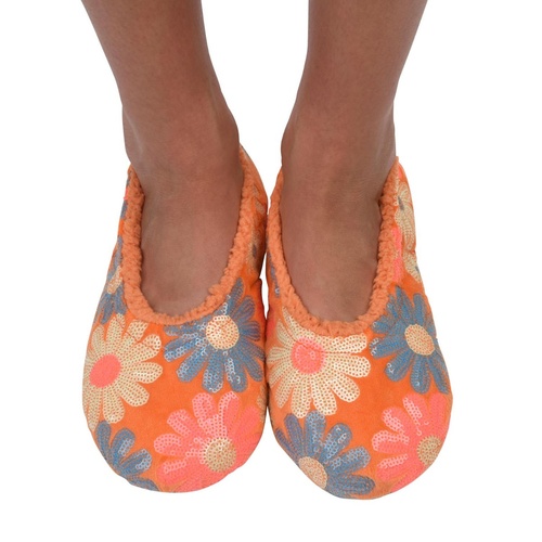 Slumbies Kids - Medium Sequin Fluro Orange