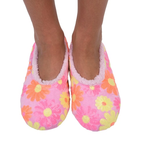 Slumbies Kids - Large Sequin Fluro Pink