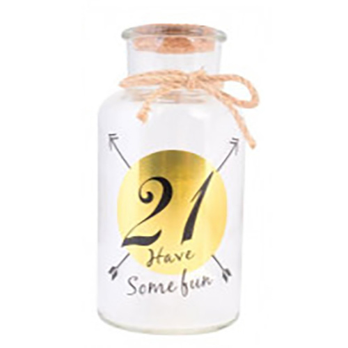 LED JAR - 21st Birthday