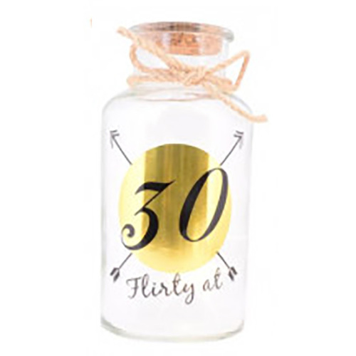 LED JAR - 30th Birthday