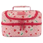 Sachi Insulated Double Decker Lunch Bag - Cherry Crush