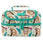 Sachi Insulated Double Decker Lunch Bag - Sleepy Sloths