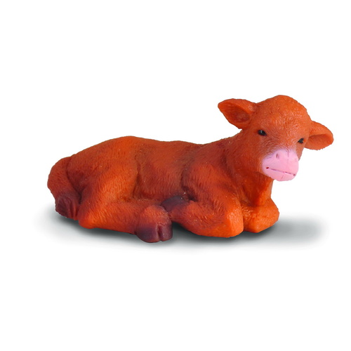 CollectA Farm Life - Hereford Calf Lying Down