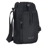 Sachi Crossbody Lite Insulated Bottle Bag - Black