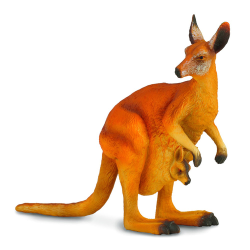 CollectA Wild Life - Red Kangaroo with Joey