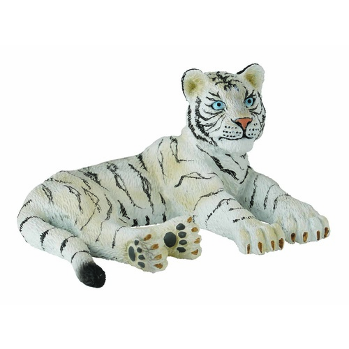 CollectA Wild Life - White Tiger Cub - Lying