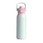 Oasis Ceramic Double Wall Insulated Verso Drink Bottle with Dual Spout - 750ml Mint Gelato