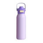 Oasis Ceramic Double Wall Insulated Verso Drink Bottle with Dual Spout - 750ml Purple Rain