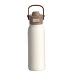 Oasis Ceramic Double Wall Insulated Verso Drink Bottle with Dual Spout - 750ml Vanilla Chai
