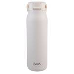 Oasis Sorrento Double Wall Insulated Water Bottle - 900ml Alabaster