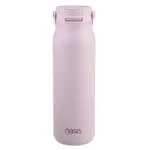 Oasis Sorrento Double Wall Insulated Water Bottle - 900ml Pink Lemonade