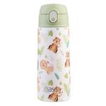 Oasis Double Wall Insulated Sipper Straw Kid's Drink Bottle - 550ml Jungle Buddies