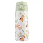 Oasis Double Wall Insulated Sipper Straw Kid's Drink Bottle - 550ml Jungle Buddies