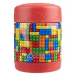 Oasis Double Wall Insulated Kid's Food Flask - 300ml Bricks