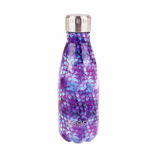 Oasis Insulated Drink Bottle - 350ml Dragon Scales