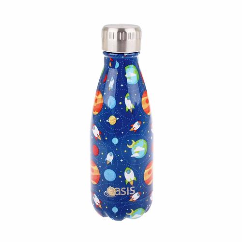 Oasis Insulated Drink Bottle - 350ml Outer Space