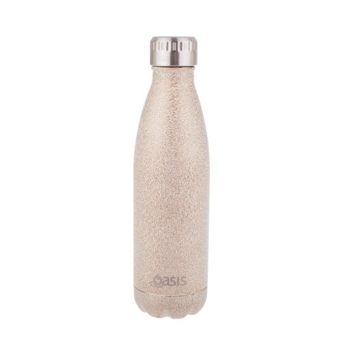Oasis Insulated Drink Bottle - 500ml Shimmer Champagne