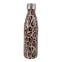 Oasis Insulated Drink Bottle - 500ml Leopard Print