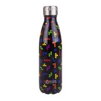 Oasis Insulated Drink Bottle - 500ml Tetrimino