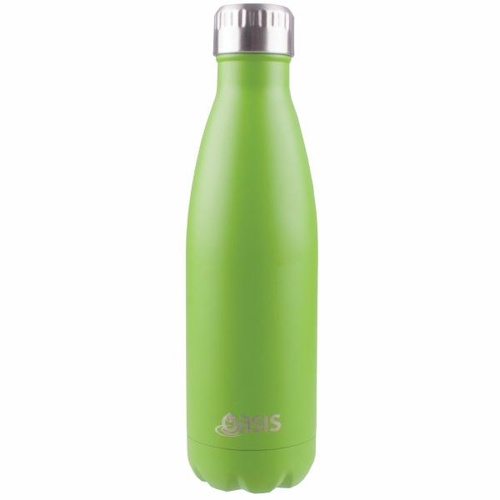 Oasis Insulated Drink Bottle - 750ml Matte Green