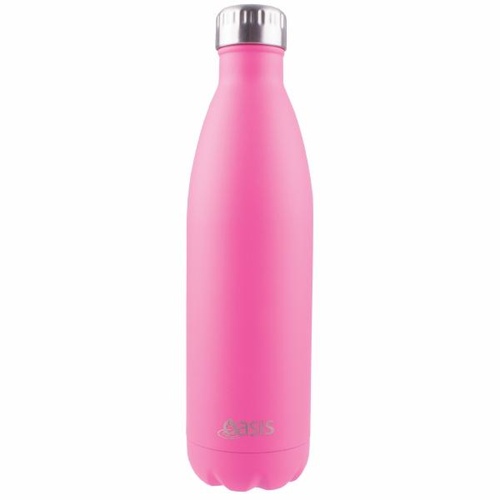 Oasis Insulated Drink Bottle - 750ml Matte Pink