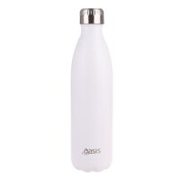 Oasis Insulated Drink Bottle - 750ml Matte White 