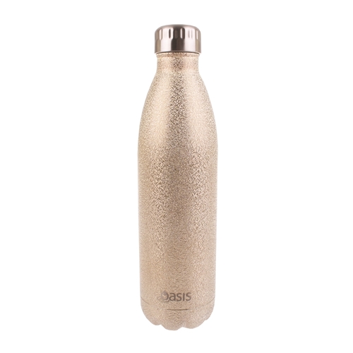 Oasis Insulated Drink Bottle - 750ml Shimmer Champagne