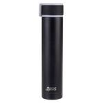 Oasis Double Wall Insulated Powdercoat Skinny Mini Drink Bottle - 250ml Black