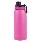 Oasis Sports Double Wall Insulated Screw Cap Water Bottle - 780ml Neon Pink