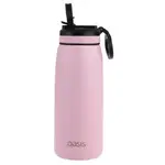 Oasis Sports Double Wall Insulated Water Bottle with Sipper - 780ml Carnation
