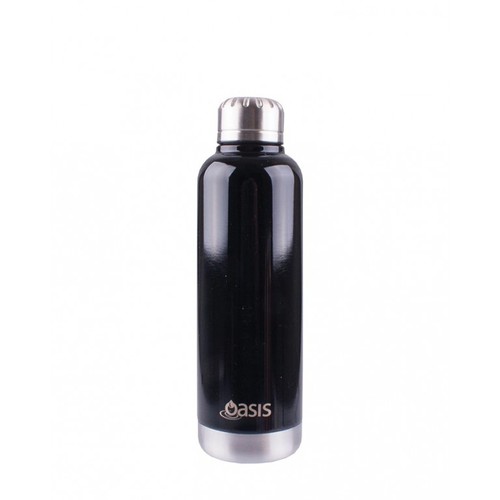 Oasis Insulated Canteen Bottle - 500ml Black