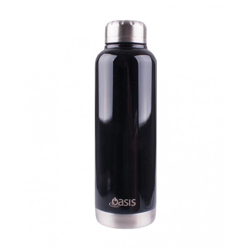 Oasis Insulated Canteen Bottle - 750ml Black