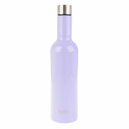 Oasis Insulated Wine Traveller - 750ml Lilac